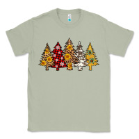 Matcha leopard christmas trees Classic Tee - AdoDesignShop