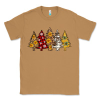Toasted Coconut leopard christmas trees Classic Tee - AdoDesignShop