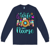 Navy wife mom nurse Long Sleeve Tee - JahusDesignShop