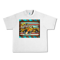 Lunar Rock western truck farm animals serape leopard turquoise's Urban Heavy Tee - BarkalooDesign