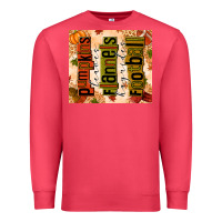 Cardinal pumpkins leaves flannels hayrides football Premium Sweatshirt - texasbilliewilder