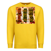 Lemon pumpkins leaves flannels hayrides football Premium Sweatshirt - texasbilliewilder