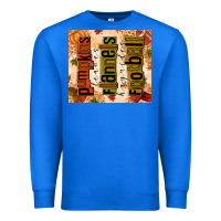 True Royal pumpkins leaves flannels hayrides football Premium Sweatshirt - texasbilliewilder