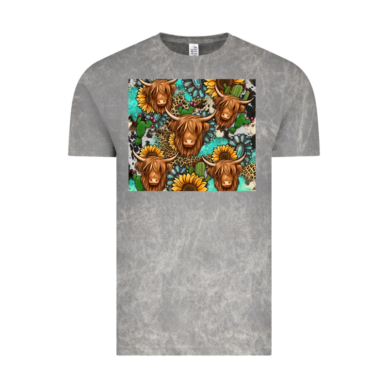 Long Haired Shaggy Cow Western Vintage Tee by Jasminsmagicworld | Teevron
