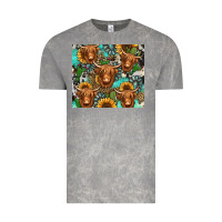 Cloud Rock long haired shaggy cow western Vintage Tee - Jasminsmagicworld