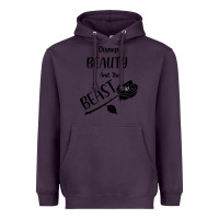 Plum Wrt Beauty And The Beast Heavyweight Hoodie - Bettercallsaul