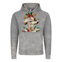 Cloud Rock Christmas martini  and martini bottle Vintage Hoodie - AdoDesignShop