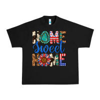 Black Home Sweet Home Urban Heavy Tee - LillyAllenDesigns