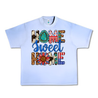 Grape Ice Home Sweet Home Urban Heavy Tee - LillyAllenDesigns