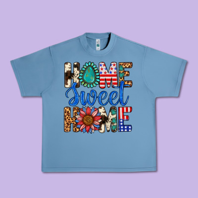 Home Sweet Home Urban Heavy Tee Designed By Lillyallendesigns
