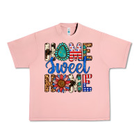 Salmon Home Sweet Home Urban Heavy Tee - LillyAllenDesigns