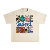 Sandshell Home Sweet Home Urban Heavy Tee - LillyAllenDesigns