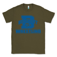 Army Green Beaumont Wrestling Classic Tee - Jasminsmagicworld