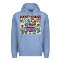 Colony Blue sass mode loading Premium Hoodie - JahusDesignShop