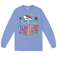 Colony Blue birthday cruise crew Long Sleeve Tee - MaliasSmallBusiness