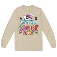 Mushroom birthday cruise crew Long Sleeve Tee - MaliasSmallBusiness