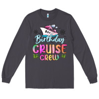 Smoke birthday cruise crew Long Sleeve Tee - MaliasSmallBusiness