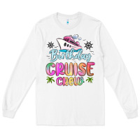 White birthday cruise crew Long Sleeve Tee - MaliasSmallBusiness