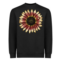 Black strawberry blonde sunflower Heavyweight Sweatshirt - LillyAllenDesigns
