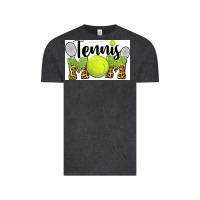 Vintage Black tennis mom Vintage Tee - BarkalooDesign