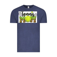 Vintage Denim tennis mom Vintage Tee - BarkalooDesign