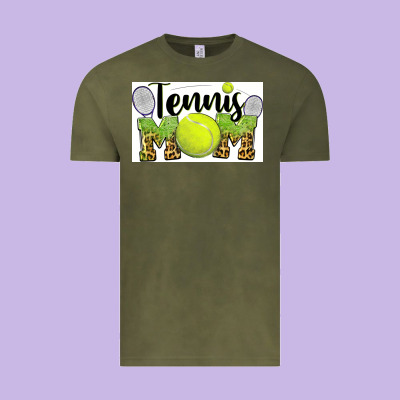 Tennis Mom Vintage Tee Designed By Barkaloodesign