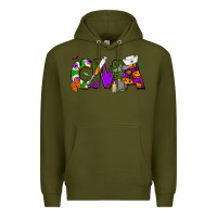 Army Green Halloween CMA Certified Medical Assistant Premium Hoodie - NancyCooperArtShop