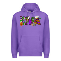 Purple Halloween CMA Certified Medical Assistant Premium Hoodie - NancyCooperArtShop