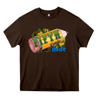 Chocolate Brown fifth grade dude Heavy Core Tee - RanaPortraitStore
