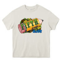 Cream fifth grade dude Heavy Core Tee - RanaPortraitStore