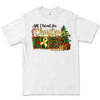 All I Want For Christmas Is Cure Childhood Cancer Premium Tee | Teevron