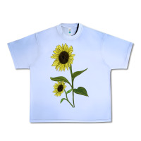 Grape Ice Buttercream Sunflower Urban Heavy Tee - LillyAllenDesigns