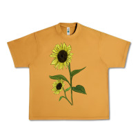 Peanut Butter Buttercream Sunflower Urban Heavy Tee - LillyAllenDesigns