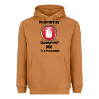 Meerkat I'm Not In Quarantine I'm A Programmer Heavyweight Hoodie - Bettercallsaul