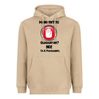 Mushroom I'm Not In Quarantine I'm A Programmer Heavyweight Hoodie - Bettercallsaul