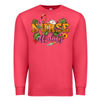 Cardinal Nurse off duty Premium Sweatshirt - NancyCooperArtShop
