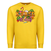 Lemon Nurse off duty Premium Sweatshirt - NancyCooperArtShop