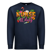 Navy Nurse off duty Premium Sweatshirt - NancyCooperArtShop