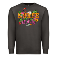 Smoke Nurse off duty Premium Sweatshirt - NancyCooperArtShop