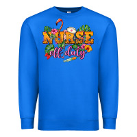 True Royal Nurse off duty Premium Sweatshirt - NancyCooperArtShop