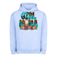Pigment Grape Ice Girl Mama Flowers Cow Urban Hoodie - CowCowDesign