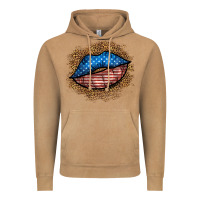 Vintage Camel western 4 of july lips Vintage Hoodie - BundleAndBundleShop