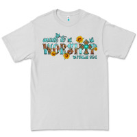 Dove Grey made to worship with sunflowers Premium Tee - HRA Design Shop