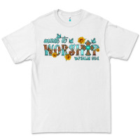 White made to worship with sunflowers Premium Tee - HRA Design Shop