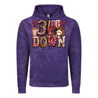 Cloud Purple three up three down baseball Vintage Hoodie - Jasminsmagicworld