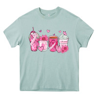 Arona breast cancer coffee cups Heavy Core Tee - Zillion Design Studio