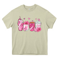 Mossy breast cancer coffee cups Heavy Core Tee - Zillion Design Studio