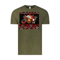 Vintage Olive joy shaggy cow christmas Vintage Tee - Jasminsmagicworld