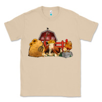 Mushroom Red Barn Farm Animals Classic Tee - Jasminsmagicworld