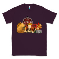 Plum Red Barn Farm Animals Classic Tee - Jasminsmagicworld